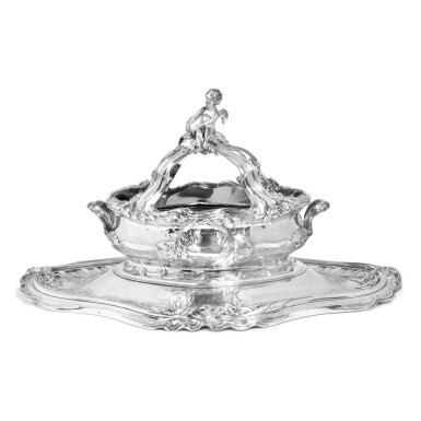 View full screen - View 1 of Lot 289. A French Silver Jardinière on Stand, Risler & Carré, Paris, Circa 1900.