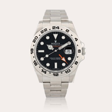 View full screen - View 1 of Lot 389. Explorer II '22 Special Air Service', reference 216570 Montre bracelet en acier avec date et indication 24h | Stainless steel wristwatch with date, 24-hour indication and bracelet Vers 2012 | Circa 2012.