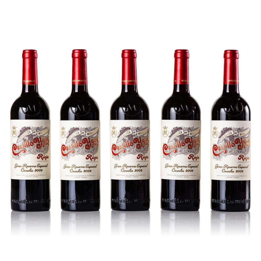 View full screen - View 1 of Lot 496. Castillo Ygay Gran Reserva Especial 2009 (5 BT).