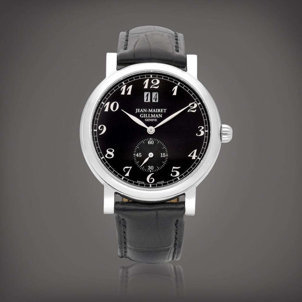 View full screen - View 1 of Lot 8924. Grande Date | A limited edition stainless steel wristwatch with date, Circa 2011 | Grande Date | 限量版精鋼腕錶,備日期顯示,約2011年製.