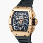 Felipe Massa 'Boutique Edition', Reference RM011 RG | A limited edition pink gold semi-skeletonised annual calendar flyback chronograph wristwatch | Circa 2018