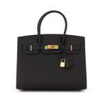 Noir Epsom Birkin Sellier 30 Gold Hardware, 2021