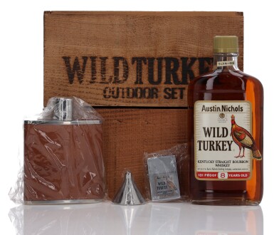 View full screen - View 1 of Lot 1308. Wild Turkey 8 Year Old Outdoor Set 101 Proof NV (1 Bottle 37.5cl).