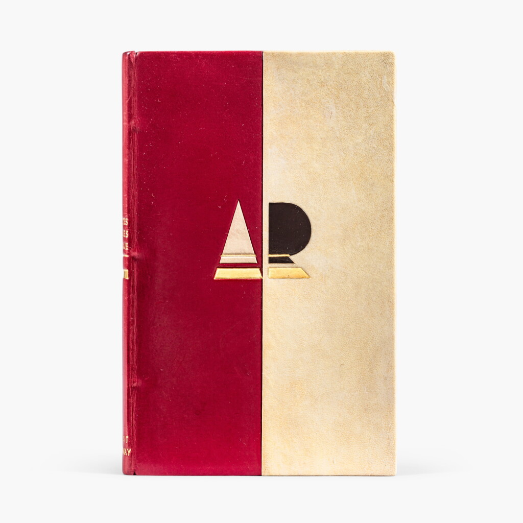 View full screen - View 1 of Lot 82. Les Vertes Collines d’Afrique. Paris, 1937. Relié par Rose Adler pour André Rodocanachi. Édition originale française. Un des 55 exemplaires de tête sur Alfa. .