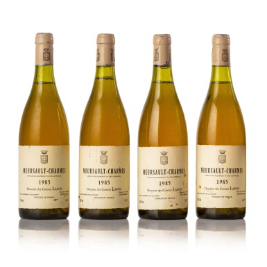 View full screen - View 1 of Lot 549. Meursault, Charmes 1985 Domaine des Comtes Lafon (4 BT).