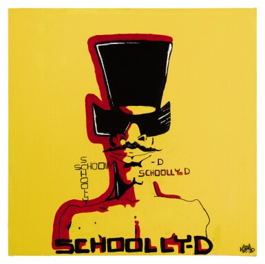 View full screen - View 1 of Lot 66. SCHOOLLY D | "PORTRAIT", 1987..