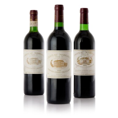 View full screen - View 1 of Lot 6357. Château Margaux 1985 & 1998 (5 BT).