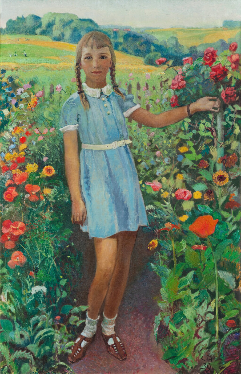 View full screen - View 1 of Lot 268. Portrait d'Helga Probst.