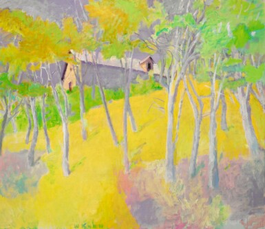 View full screen - View 1 of Lot 9. WOLF KAHN | HIGH BARN.
