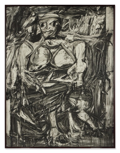 View full screen - View 1 of Lot 664. Untitled (After De Kooning, Woman 1, 1950-1952).
