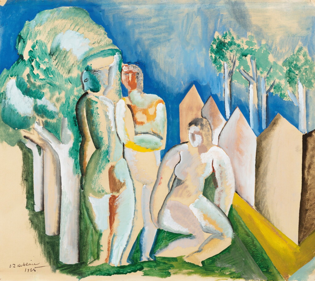 View full screen - View 1 of Lot 266. Trois baigneuses.