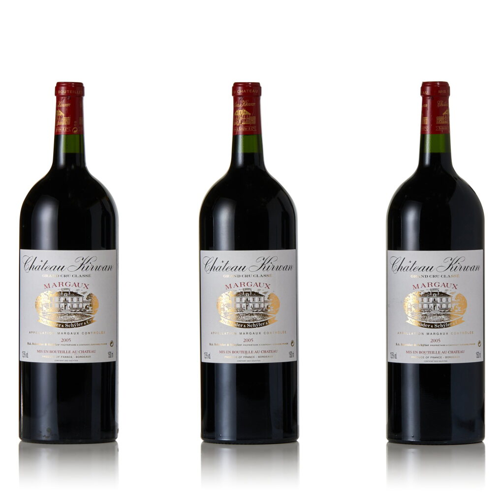 View full screen - View 1 of Lot 64. Château Kirwan 2005 (6 MAG).