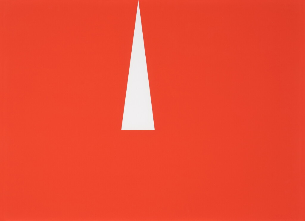View full screen - View 1 of Lot 148. Red with White Triangle.