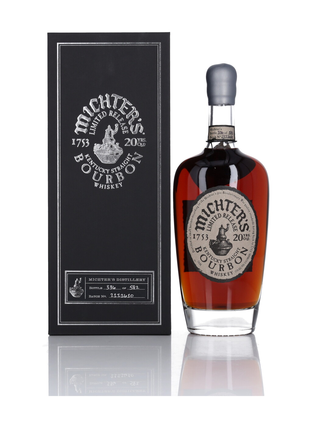 View full screen - View 1 of Lot 206. Michter's Small Batch Bourbon 20 Year Old 114.2 Proof NV (1 Bottle 75cl).