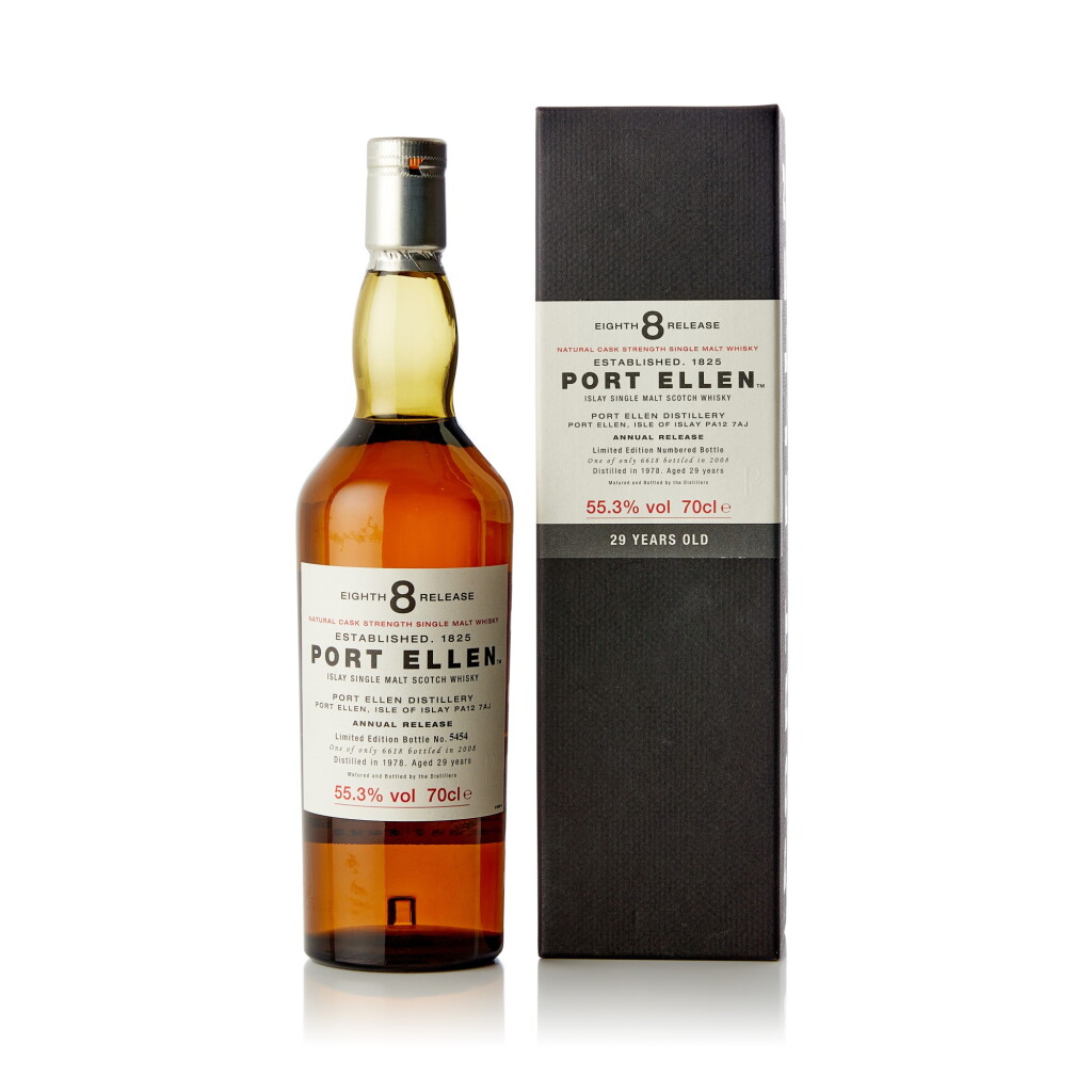 View full screen - View 1 of Lot 7879. Port Ellen Eighth Annual Release 29 Year Old 55.3 abv 1978 (1 BT70).