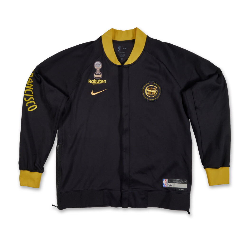 View full screen - View 1 of Lot 36. Stephen Curry Golden State Warriors 2023-2024 Game Issued Complete City Edition Warmup Set | Probable Wear .