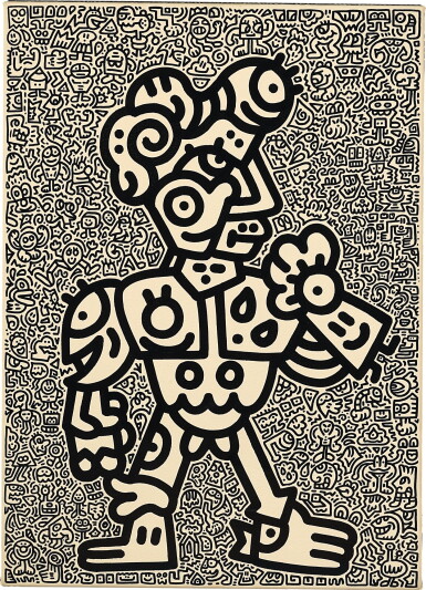 View full screen - View 1 of Lot 152. Doodlvid DOODLE 大衛像.