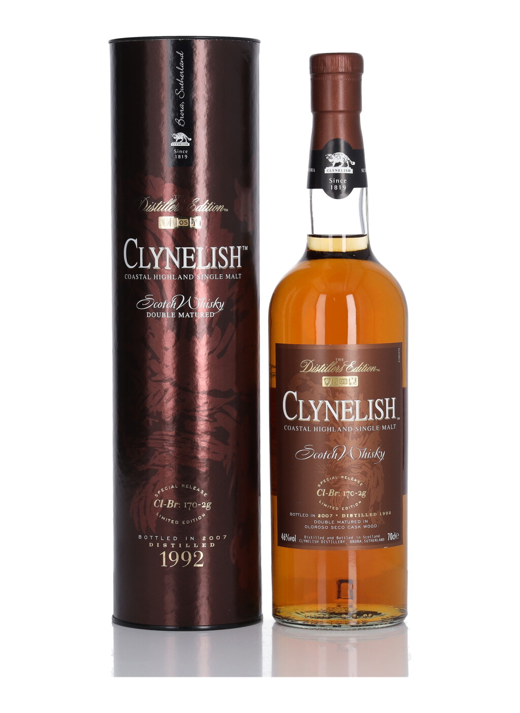 View full screen - View 1 of Lot 108. Clynelish The Distiller's Edition 46.0 abv 1992 (1 Bottle 70cl).