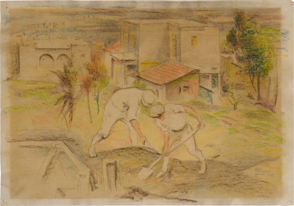 View full screen - View 1 of Lot 14. Pioneers in Northern Eretz Israel.