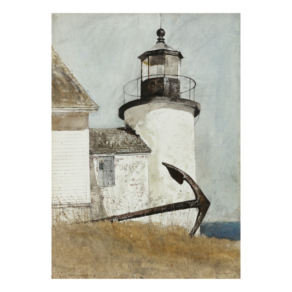 View full screen - View 1 of Lot 3. ANDREW WYETH | DESERTED LIGHT.
