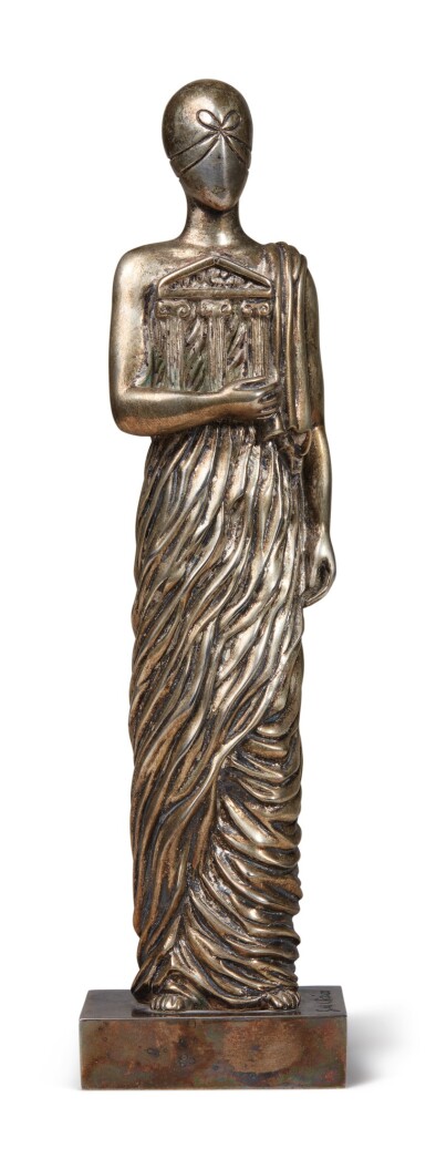 View full screen - View 1 of Lot 41. GIORGIO DE CHIRICO | LA MUSA DELL'ARCHEOLOGIA (THE ARCHEOLOGICAL MUSE).