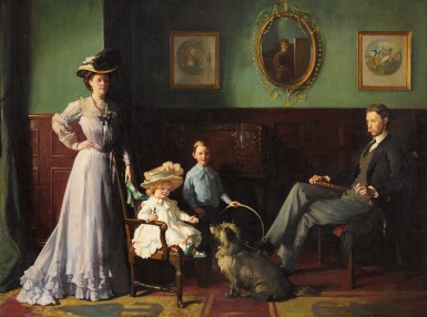 View full screen - View 1 of Lot 24. The Swinton Family.