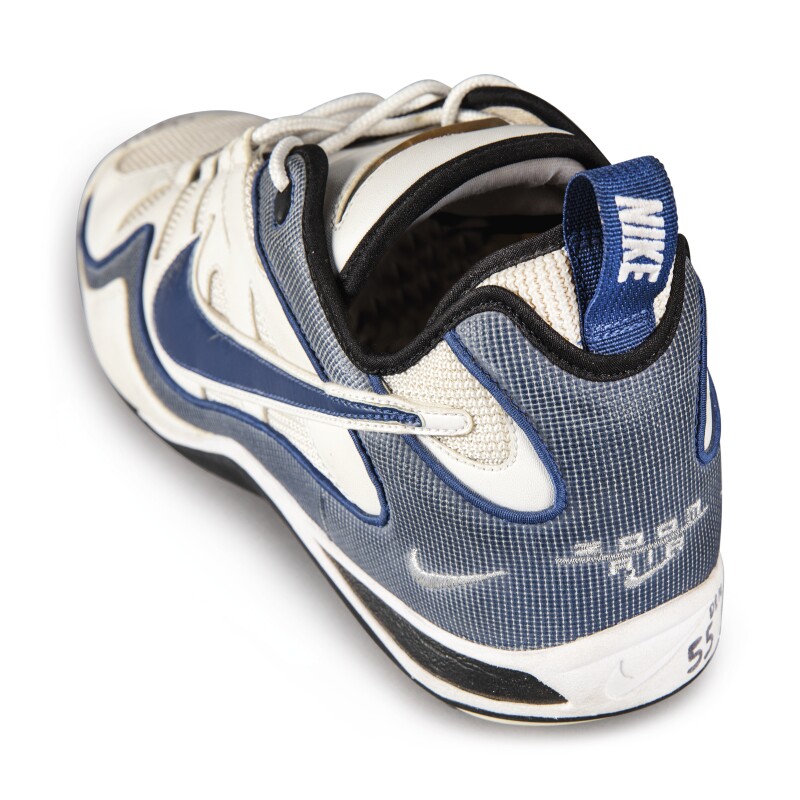 Nike Nike Junior Seau Game Worn Dual Signed Zoom Air Sample Cleats Memorabilia Available For