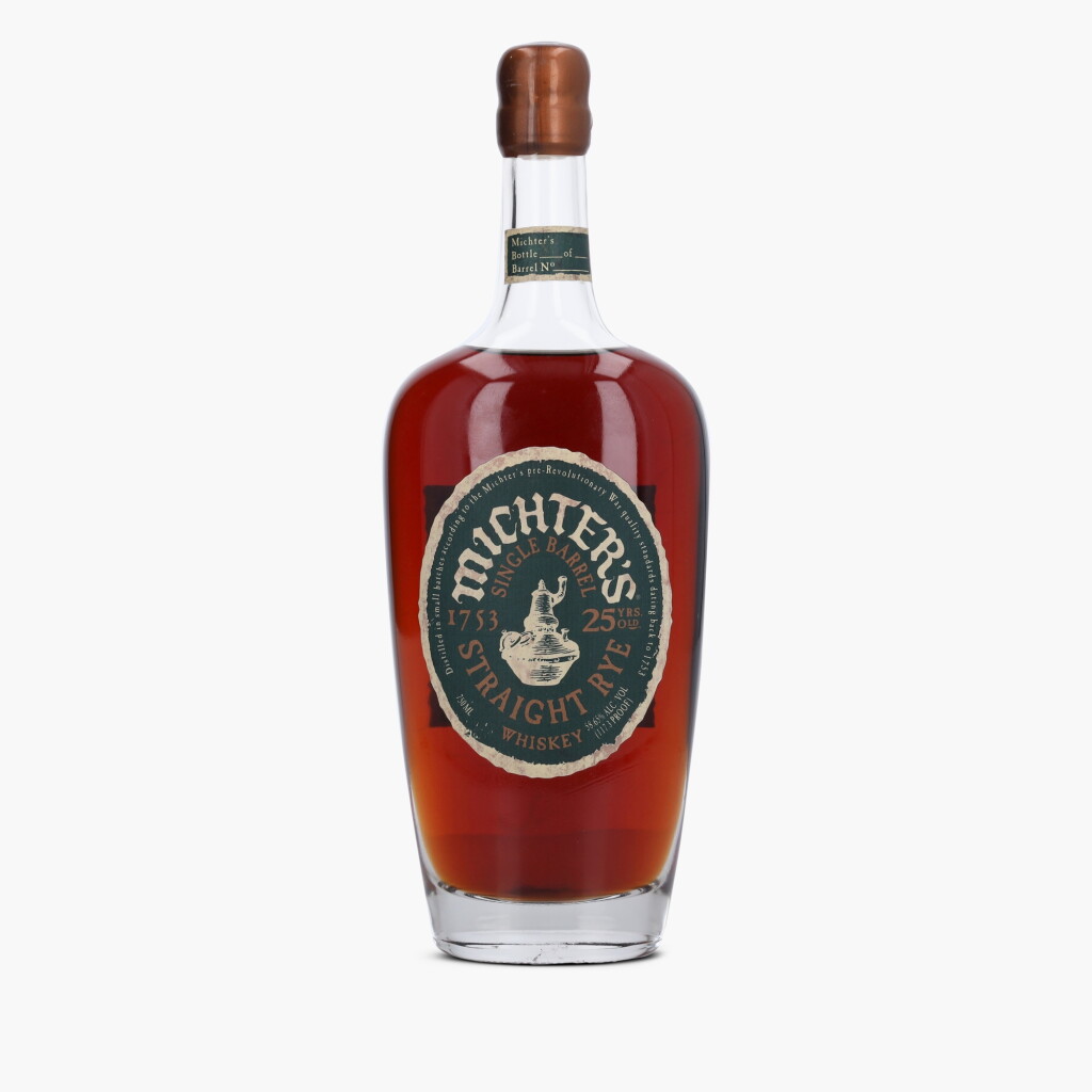 View full screen - View 1 of Lot 2471. Michter's Single Barrel Rye 25 Year Old 117.3 Proof NV (1 Bottle 75cl).