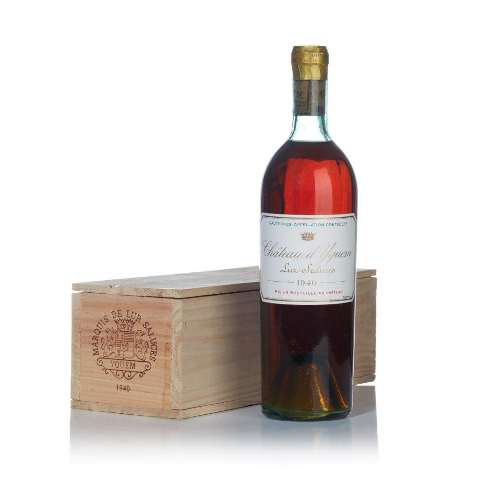 View full screen - View 1 of Lot 205. Château d'Yquem 1940 (1 BT).