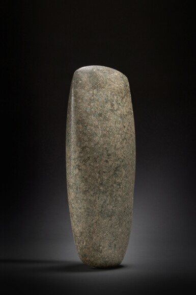 View full screen - View 1 of Lot 10. Olmec Jade Celt.