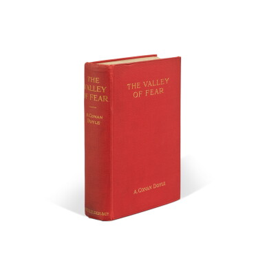 View full screen - View 1 of Lot 1022. Doyle, Arthur Conan | The Valley of Fear, a fine, bright copy.