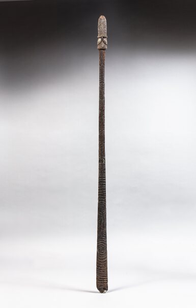 View full screen - View 1 of Lot 72. Maori Taiaha Staff, New Zealand .