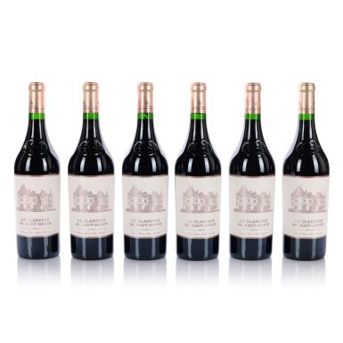 View full screen - View 1 of Lot 56. Le Clarence de Haut Brion 2009 (6 BT).