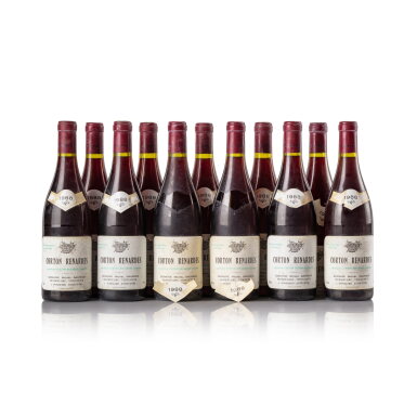 View full screen - View 1 of Lot 92. Corton-Renardes 1988 Michel Gaunoux (11 BT).