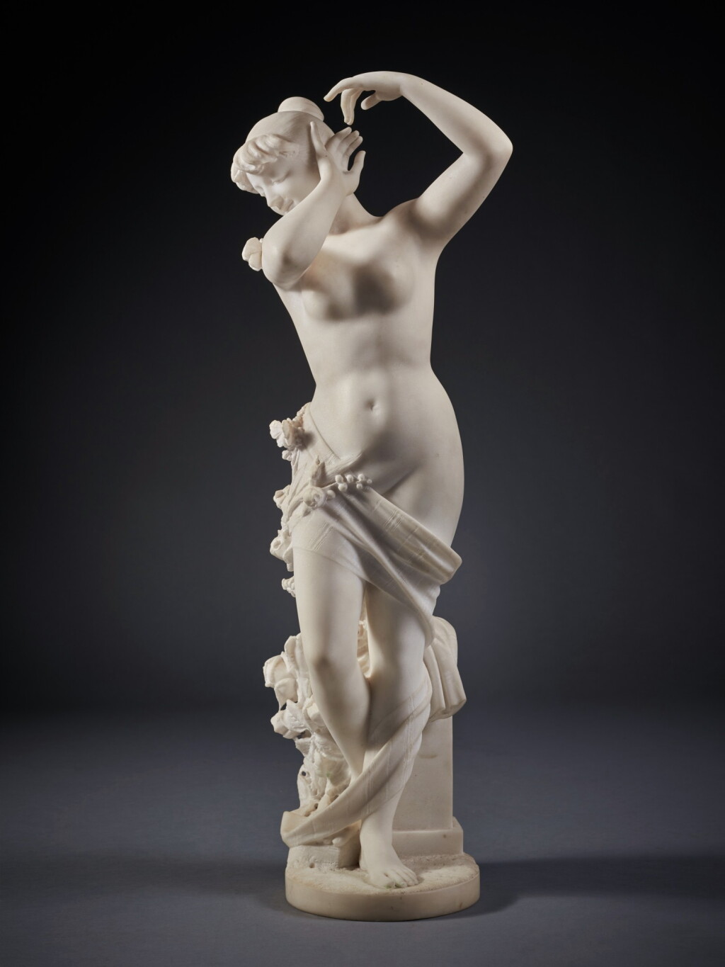 View full screen - View 1 of Lot 486. Girl with Butterfly.