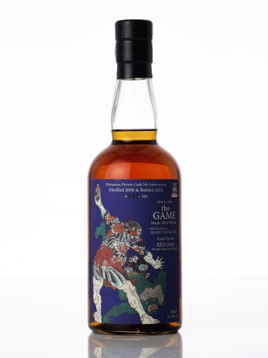 View full screen - View 1 of Lot 5541. 羽生 Hanyu Ichiro's Malt The Game 3rd Edition 57.5 abv 2000 (1 BT70).