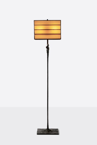 View full screen - View 1 of Lot 530. "Grand Lampadaire" Floor Lamp.