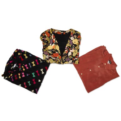 View full screen - View 1 of Lot 2010. Freddie Mercury's Biba Tops And A Selection of 1970s Blouses And Tops.