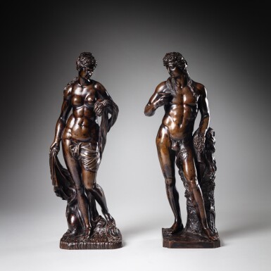 View full screen - View 1 of Lot 36. French, circa 1700, after Michel Anguier and Louis Garnier | France, vers 1700, d'après les modèles de Michel Anguier et Louis Garnier.