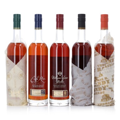 View full screen - View 1 of Lot 645. Buffalo Trace Antique Collection 2016 NV (5 Bottles 75cl).