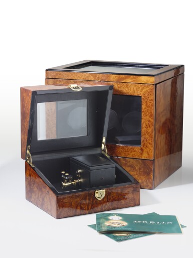 View full screen - View 1 of Lot 9. ORBITA | A PAIR OF WATCHWINDERS CIRCA 1995.