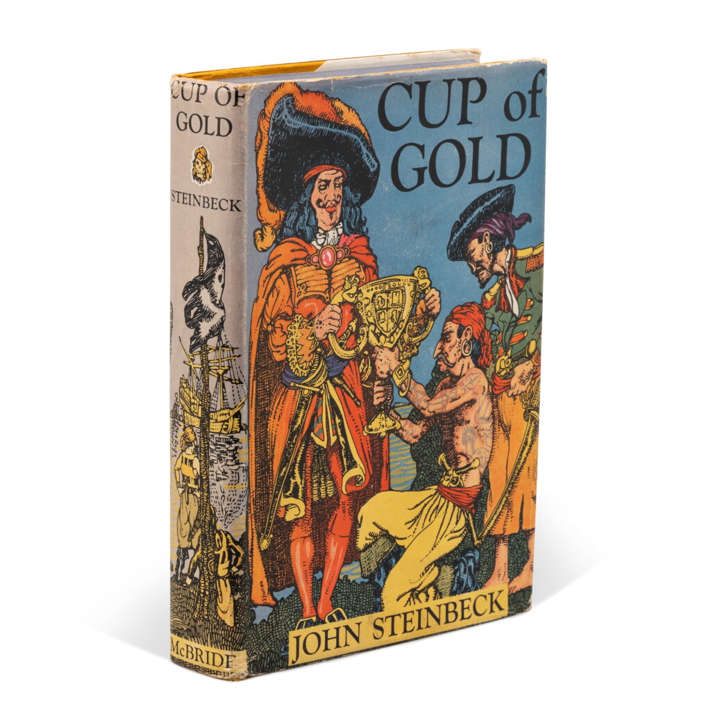 View full screen - View 1 of Lot 31. Steinbeck, John | Cup of Gold—a fine first edition of the author's first novel.
