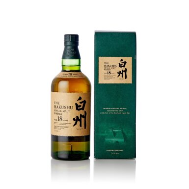 View full screen - View 1 of Lot 1081. 白州 The Hakushu 18 Year Old 43.0 abv NV (1 BT70).