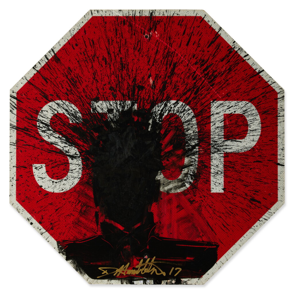 View full screen - View 1 of Lot 464. Untitled (Stop Sign).