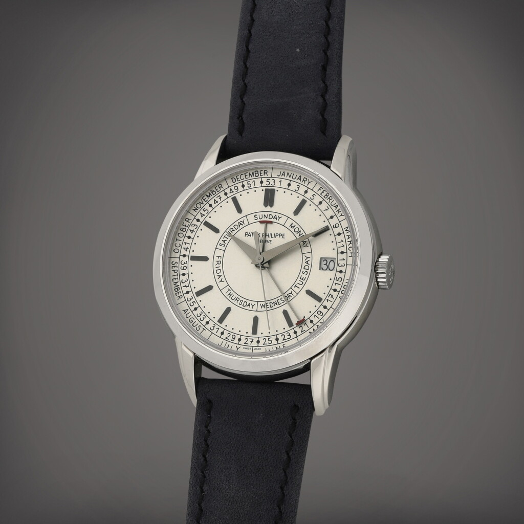 View full screen - View 1 of Lot 205. Reference 5212A-001 | A stainless steel annual calendar wristwatch | Circa 2020..