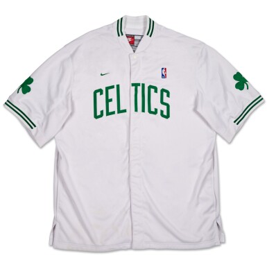 View full screen - View 1 of Lot 35. Paul Pierce 1998-1999 Rookie Boston Celtics Warm Up Jacket.