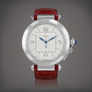 View full screen - View 1 of Lot 673. Pasha, reference 2730 Montre bracelet en acier | Stainless steel wristwatch Vers 2006 | Circa 2006.