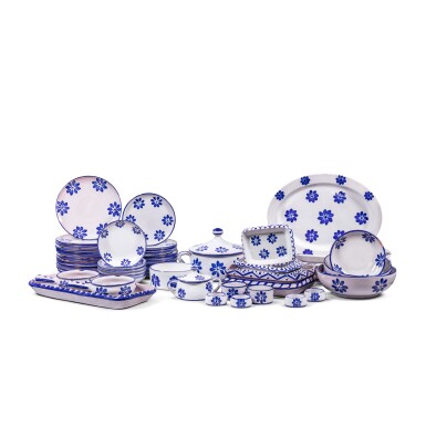 View full screen - View 1 of Lot 233. An Italian ceramic table service, by Cerasarda, modern .