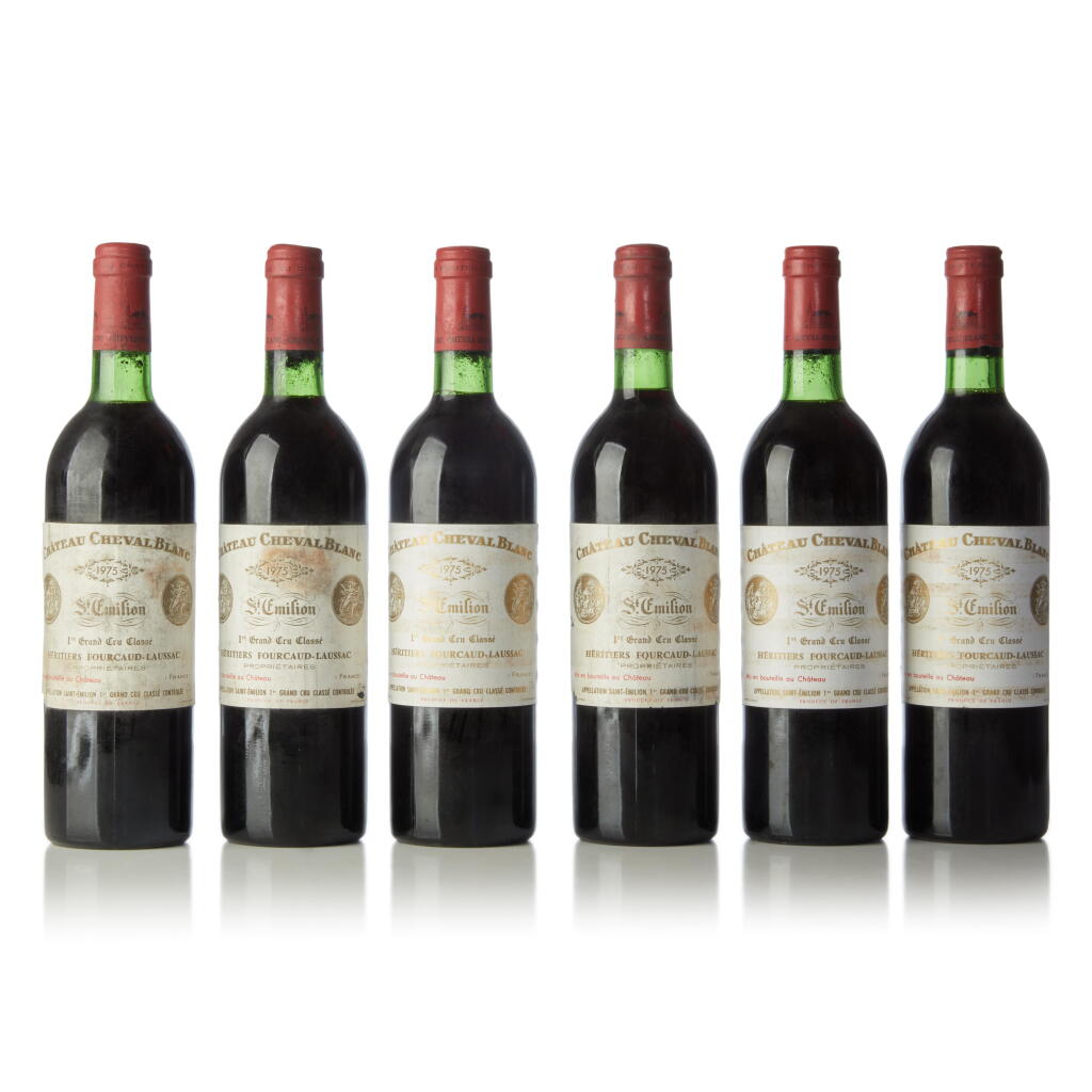 View full screen - View 1 of Lot 190. Château Cheval Blanc 1975 (10 BT).