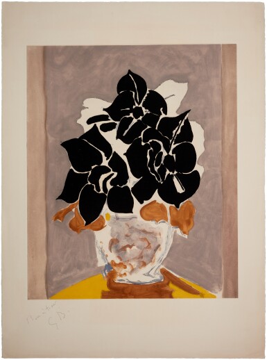 View full screen - View 1 of Lot 94. Les amaryllis (Vallier 125).